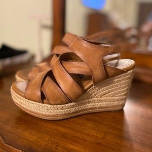 Indigo Clark Wedge Sandals